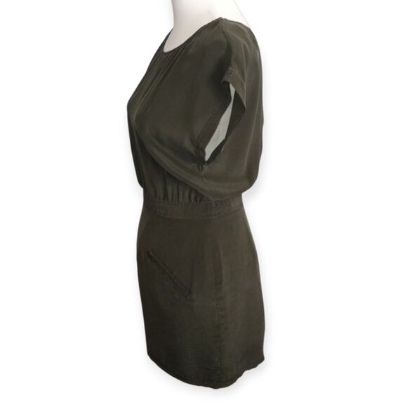 Forever 21 Green Dolman Sleeve Sheath Dress Sz.M EUC - Picture 4 of 7